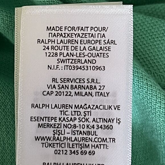 Polo Ralph Lauren Short Sleeve Polo Size 4XB Turquoise Green Preppy Golf Office - Picture 11 of 12